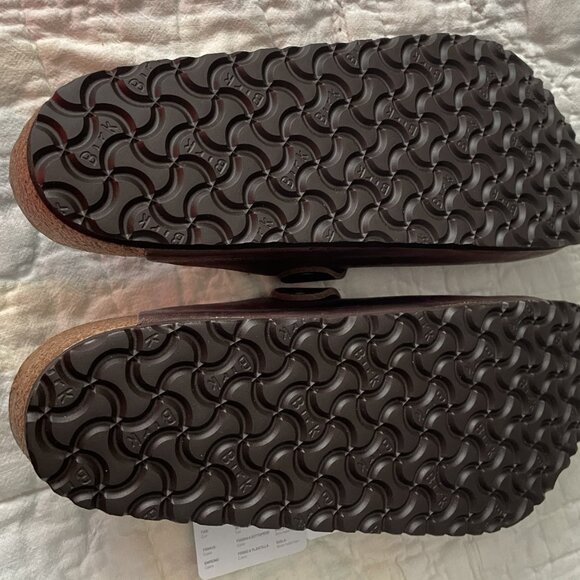 Birkenstock Boston soft footbed leather clog shoes US M 10 - Picture 6 of 8